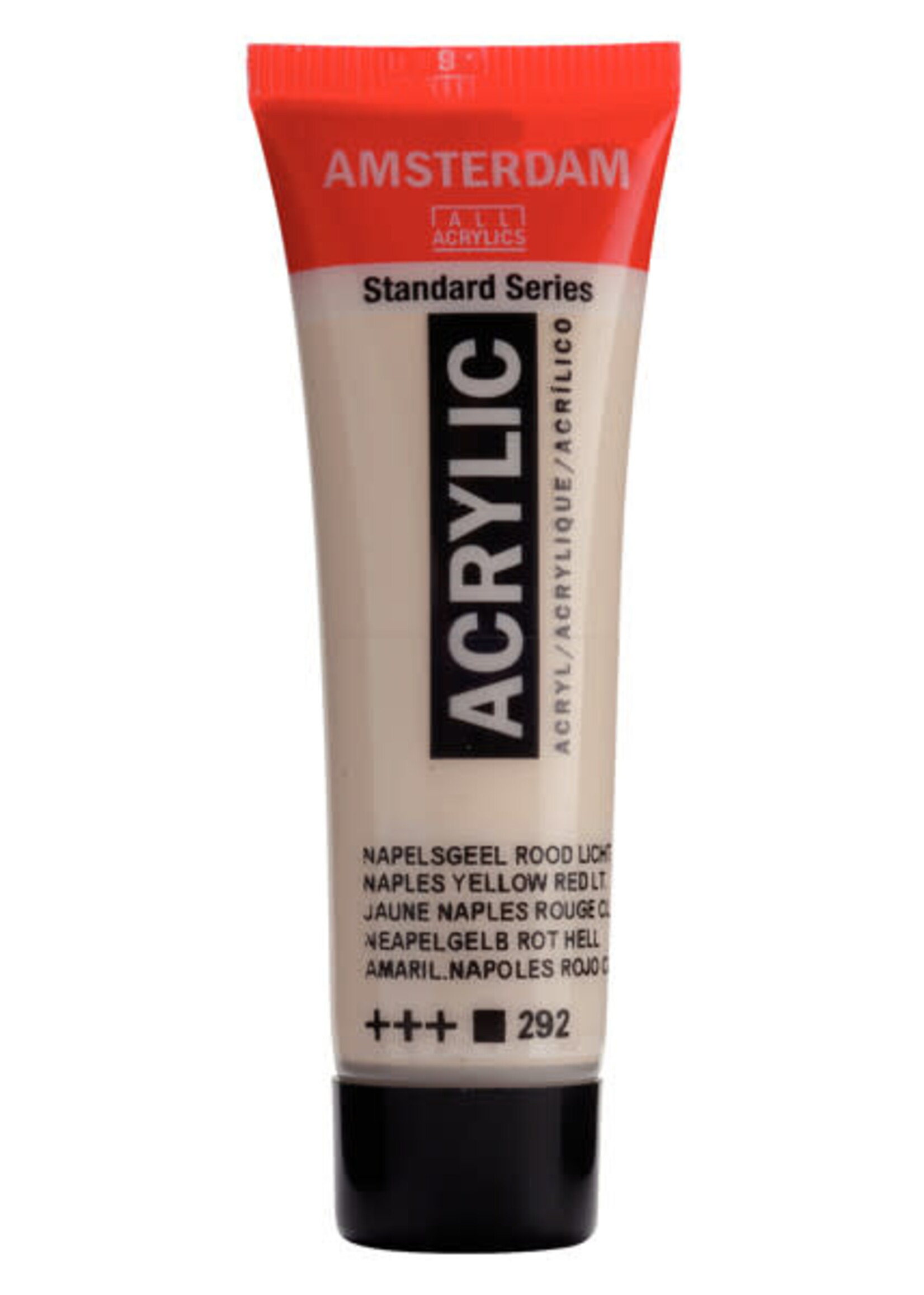 Amsterdam Standard Series Acrylverf Tube 20 ml Napelsgeel Rood Licht 292