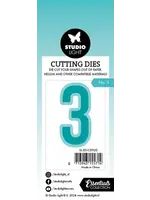 Cutting Die Number 3 Essentials (SL-ES-CD920)
