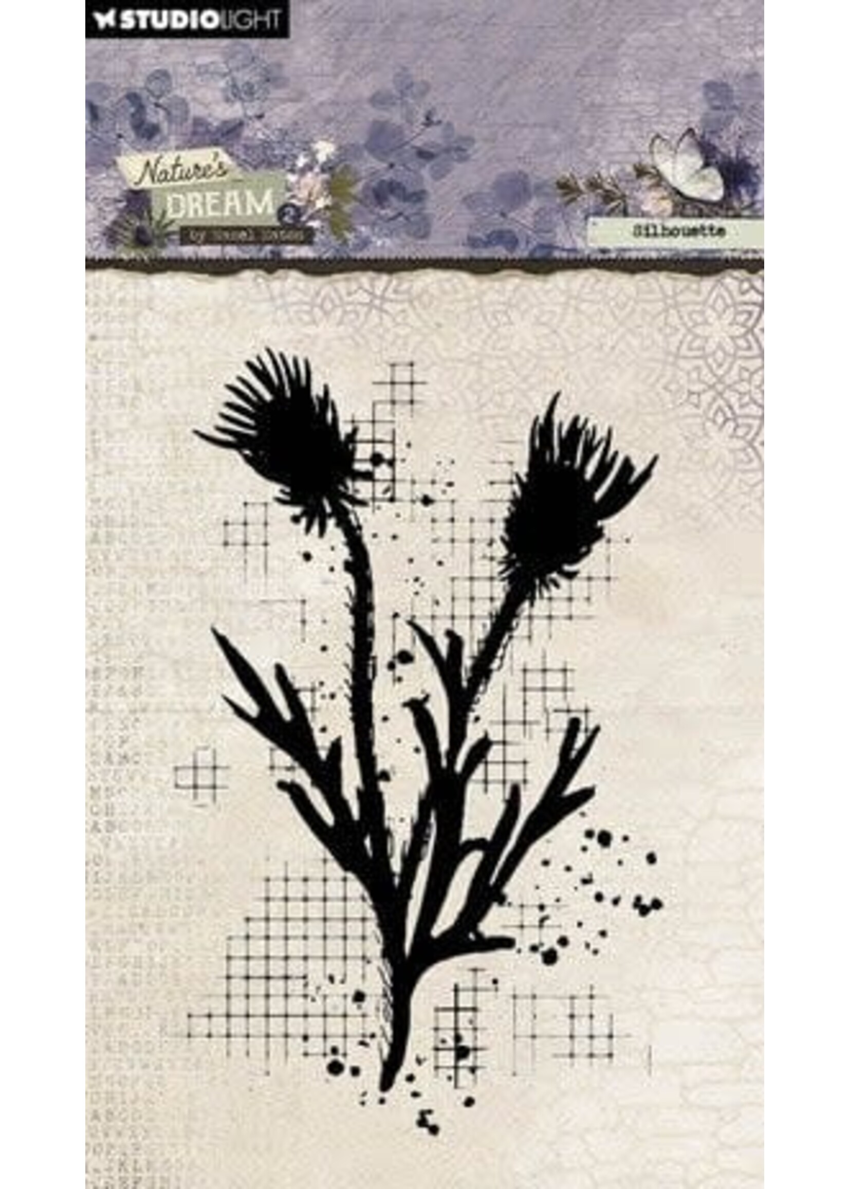 Nature's Dream 2 Clear Stamp Silhouette (HE-ND-STAMP718)