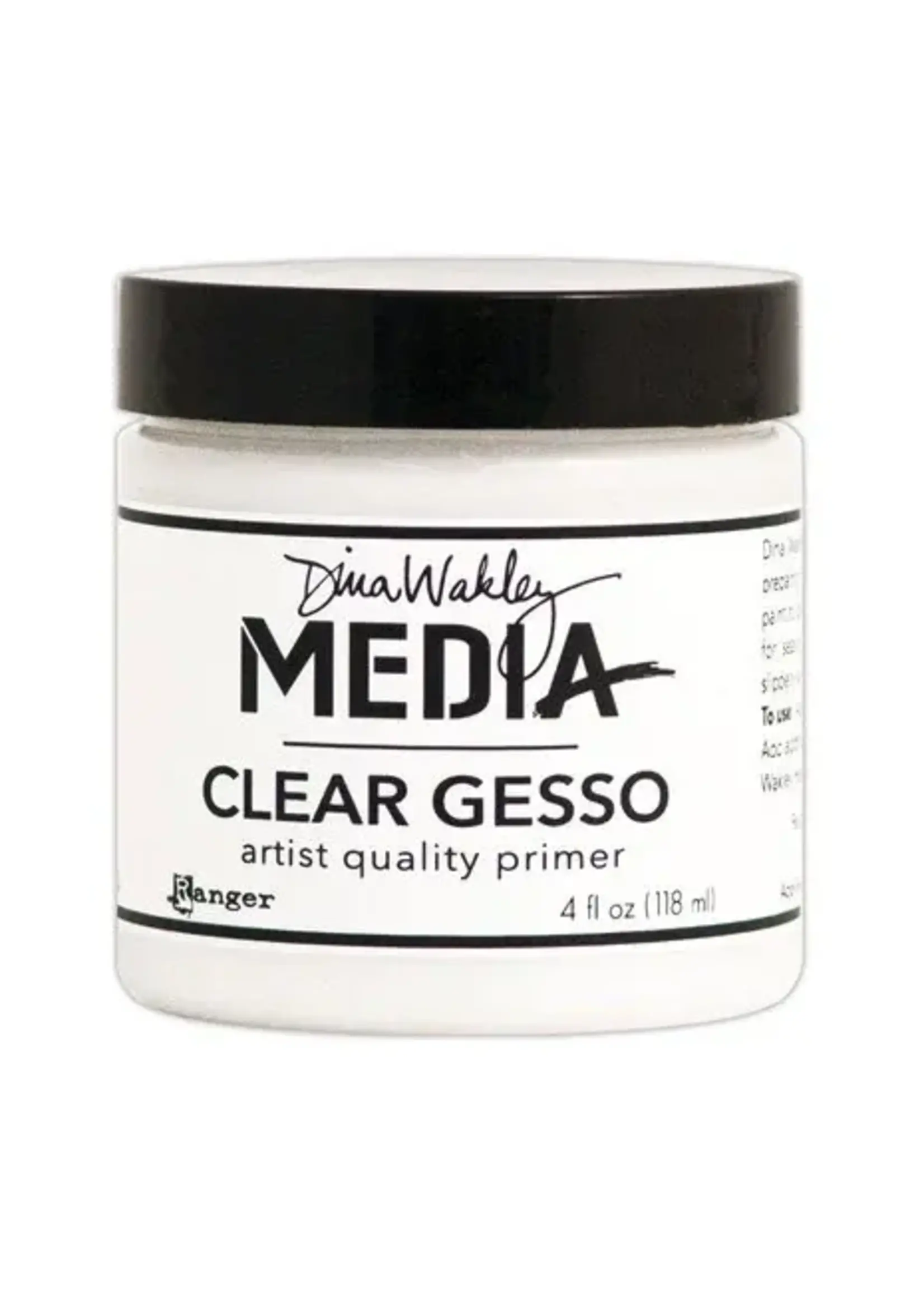 Dina Wakley MEdia Gesso Clear 4 fl oz (MDM46424)