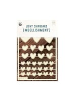 Love Stories Light Chipboard Embellishments 04 (32pcs) (P13-LST-47)