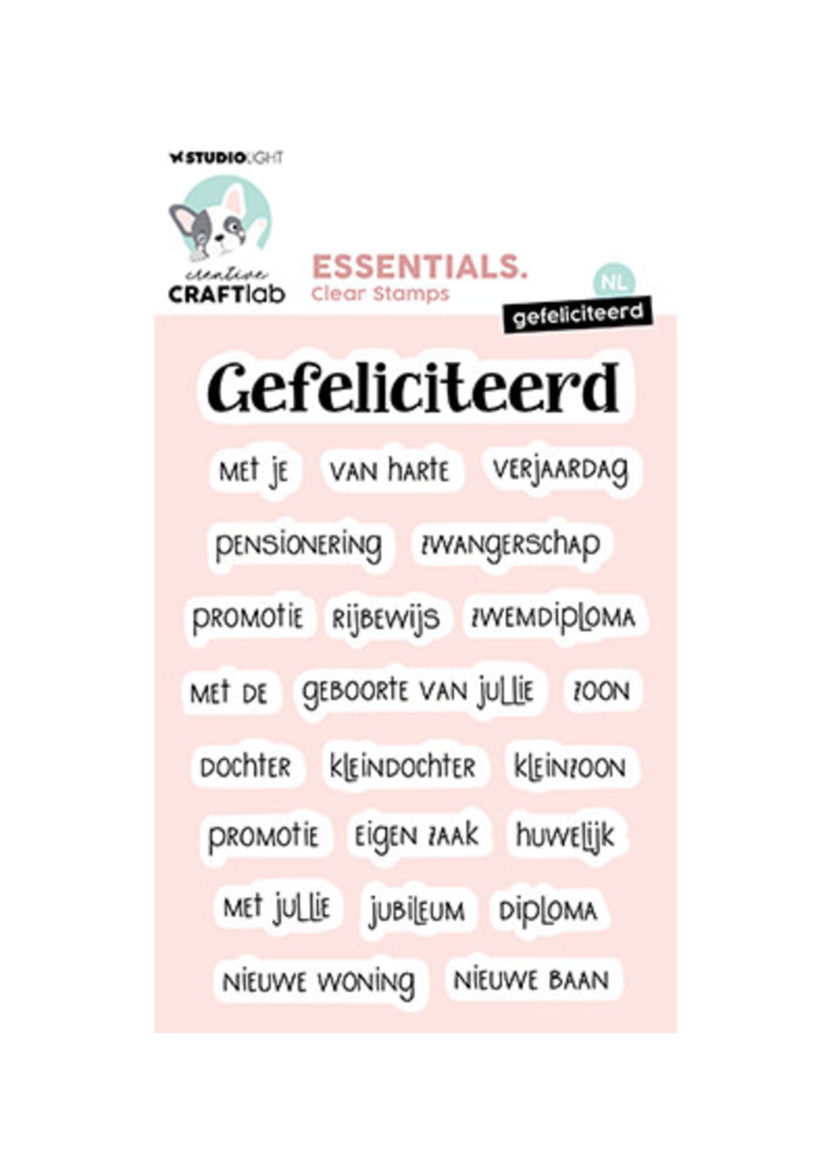 CCL-ES-STAMP756 - Gefeliciteerd Essentials nr.756