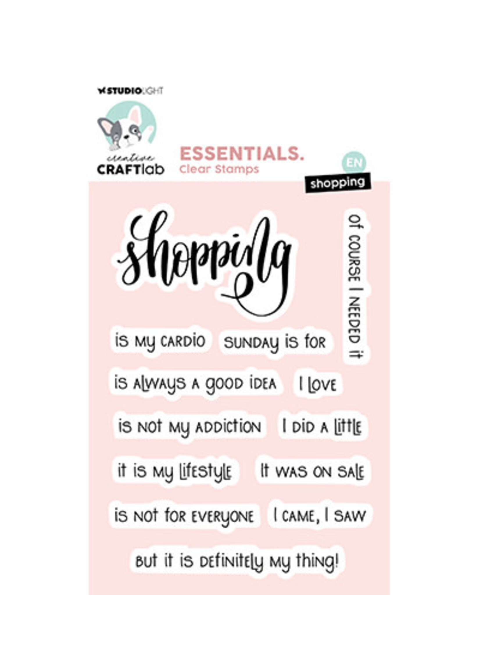 CCL-ES-STAMP758 - Shopping Essentials nr.758