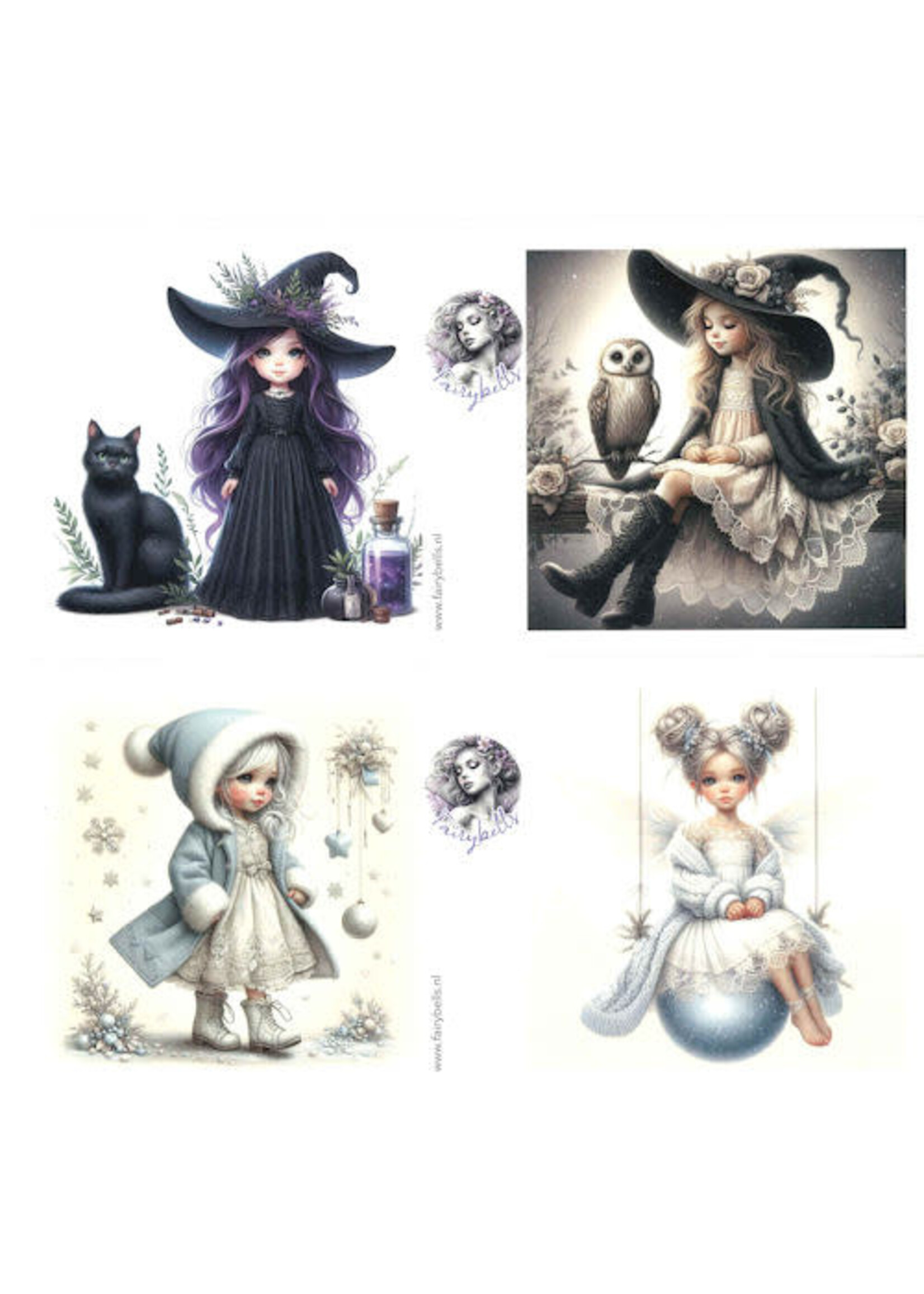 Fairybells 3-D setje nr 2