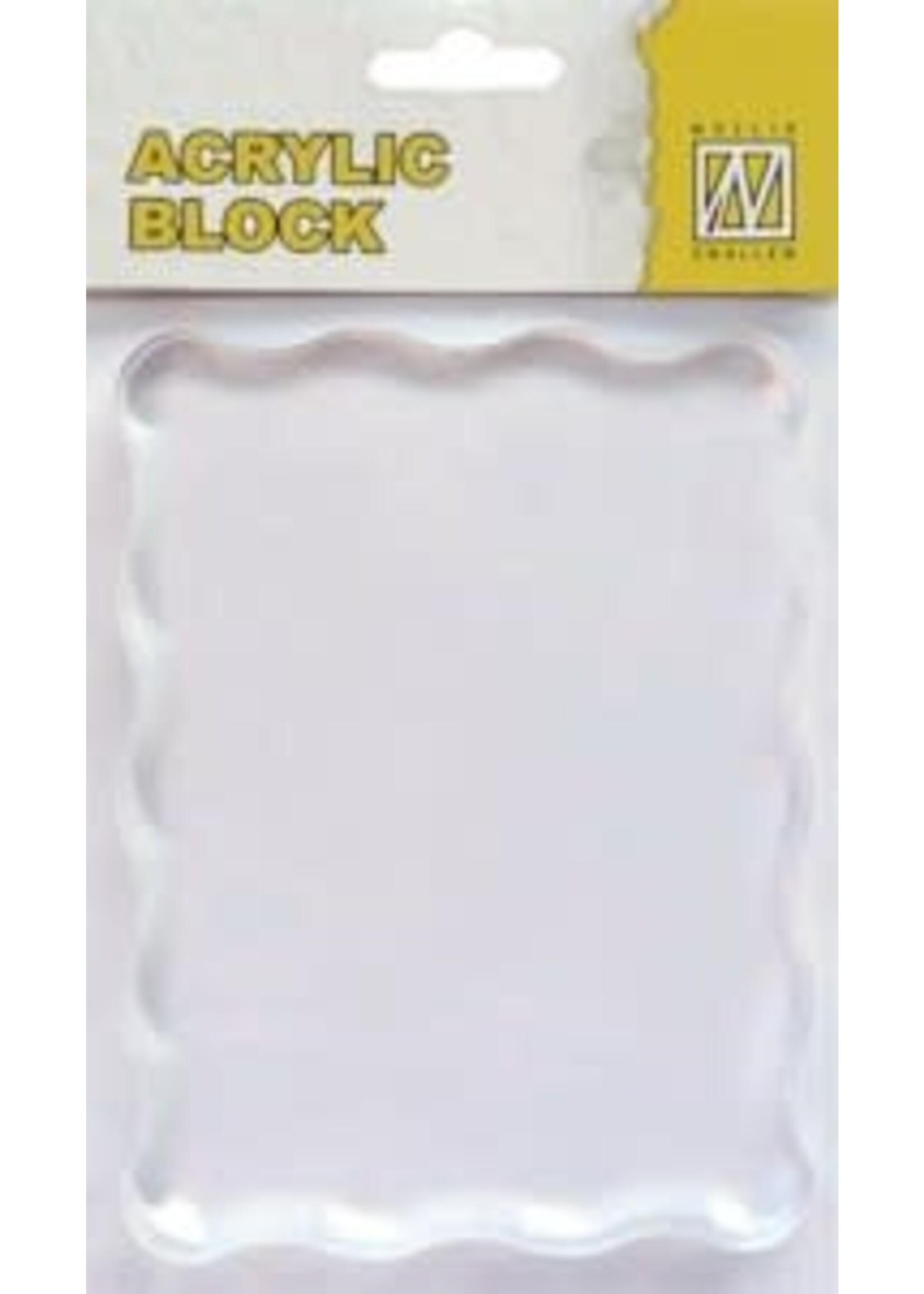 Acryl stempelbloc 120 x 90 mm