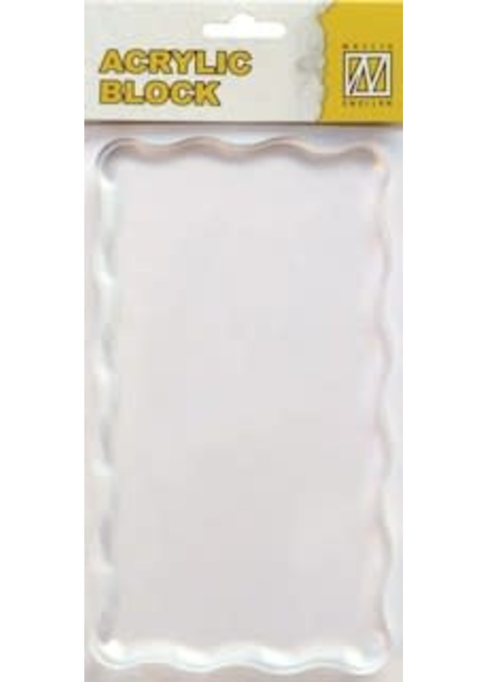 Acryl stempelbloc 160 x 90 mm