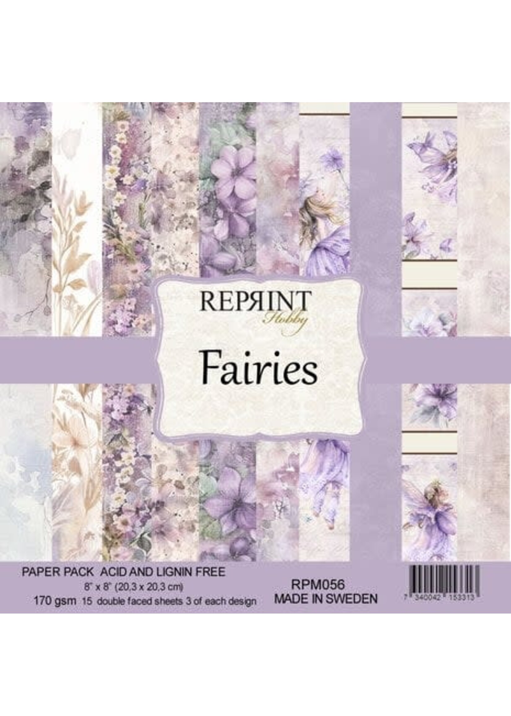 Fairies 8x8 Inch Paper Pack (RPM056)