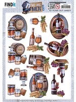 3D Push Out - Amy Design - We Are Men - Drinks