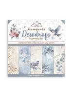 Scrapbooking Small Pad 10 sheets cm 20,3X20,3 (8"X8") - Create Happiness Dewdrops CME Code: SBBS119