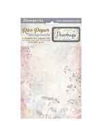 Selectie 8 Rijstpapier A6 achtergronden - Create Happiness Dewdrops CME-code: DFSAK6034