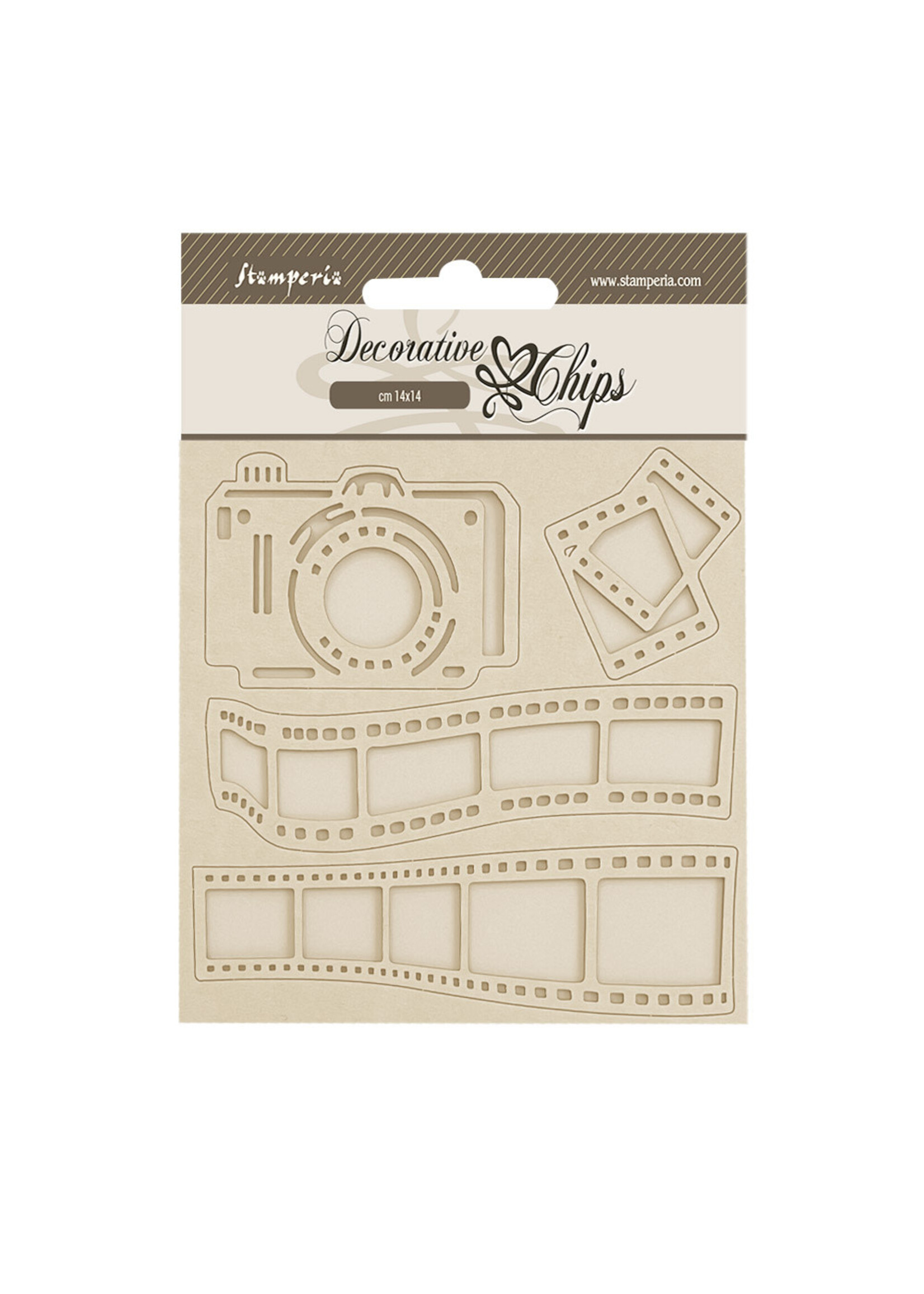 Decoratieve chips cm 14 x 14 - Create Happiness Dauwdruppels kunst van de foto CME-code: SCB247