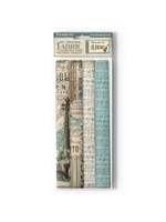 Pack 4 vellen stof cm 30x30 - Muziek CME-code: SBPLT38