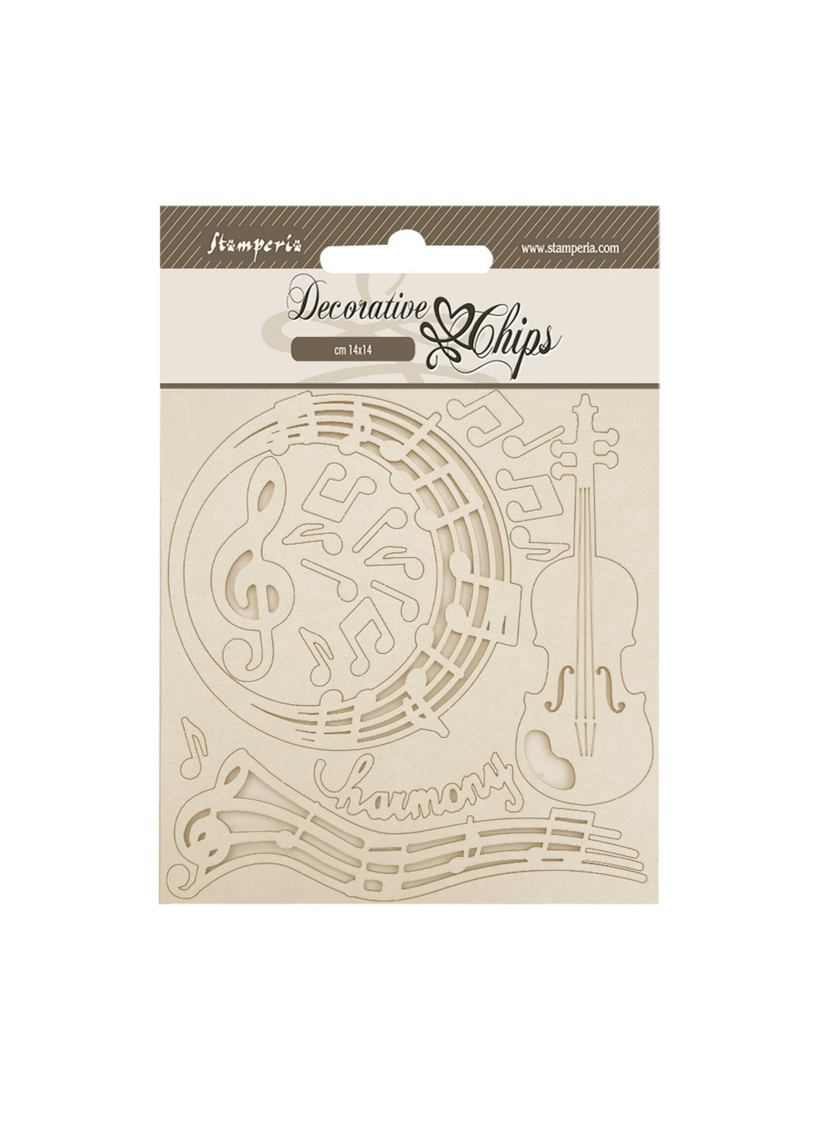 Decoratieve fiches cm 14x14 - Muziek CME-code: SCB245