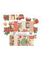 Happy Christmas 15 x15 cm