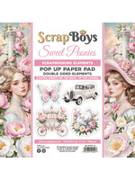 Sweet Peonies pop-up paper pad
