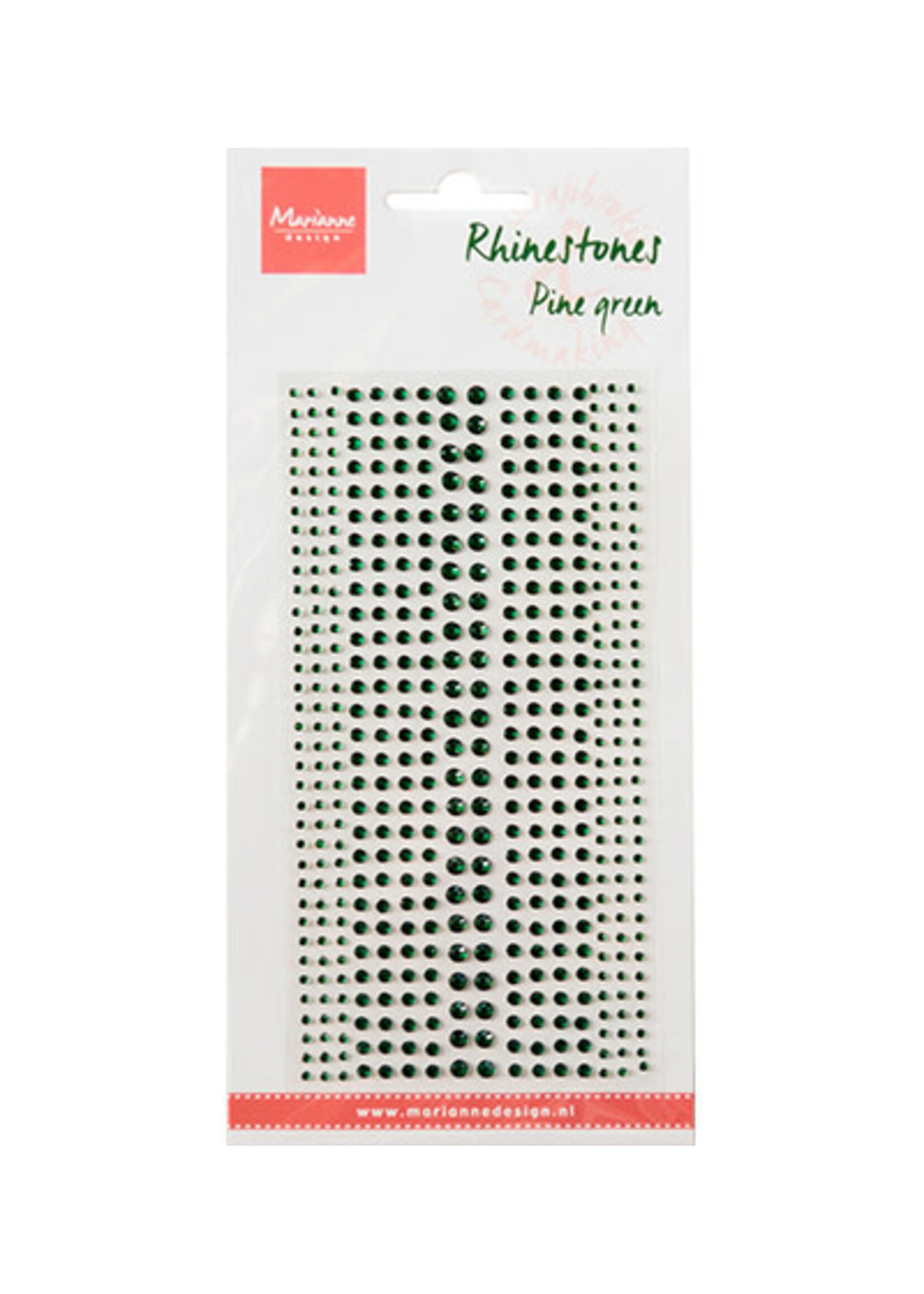 CA3161 - Rhinestones, Pine green