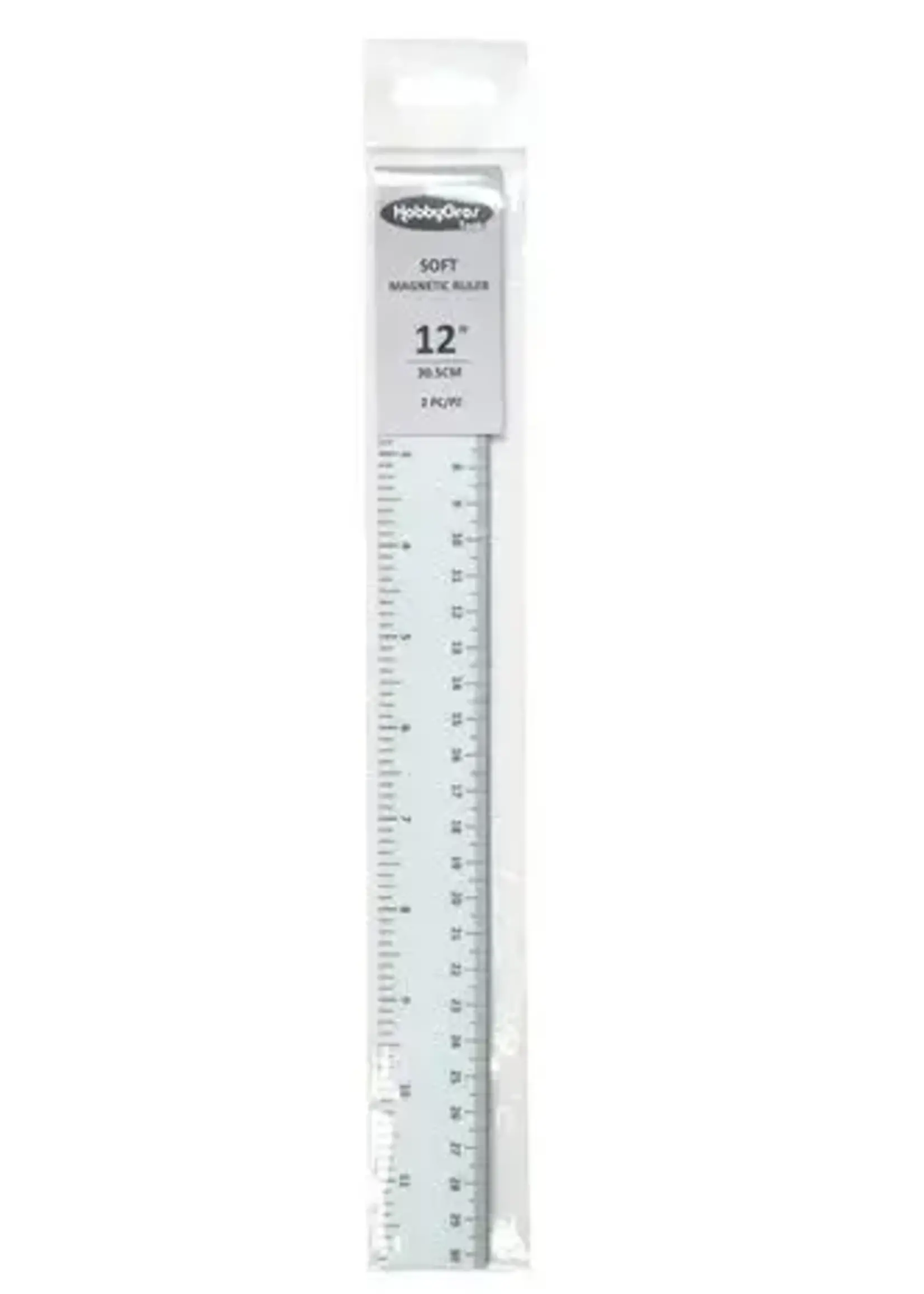 Soft Magnetic Ruler 12 Inch (2pcs) (HGT019)