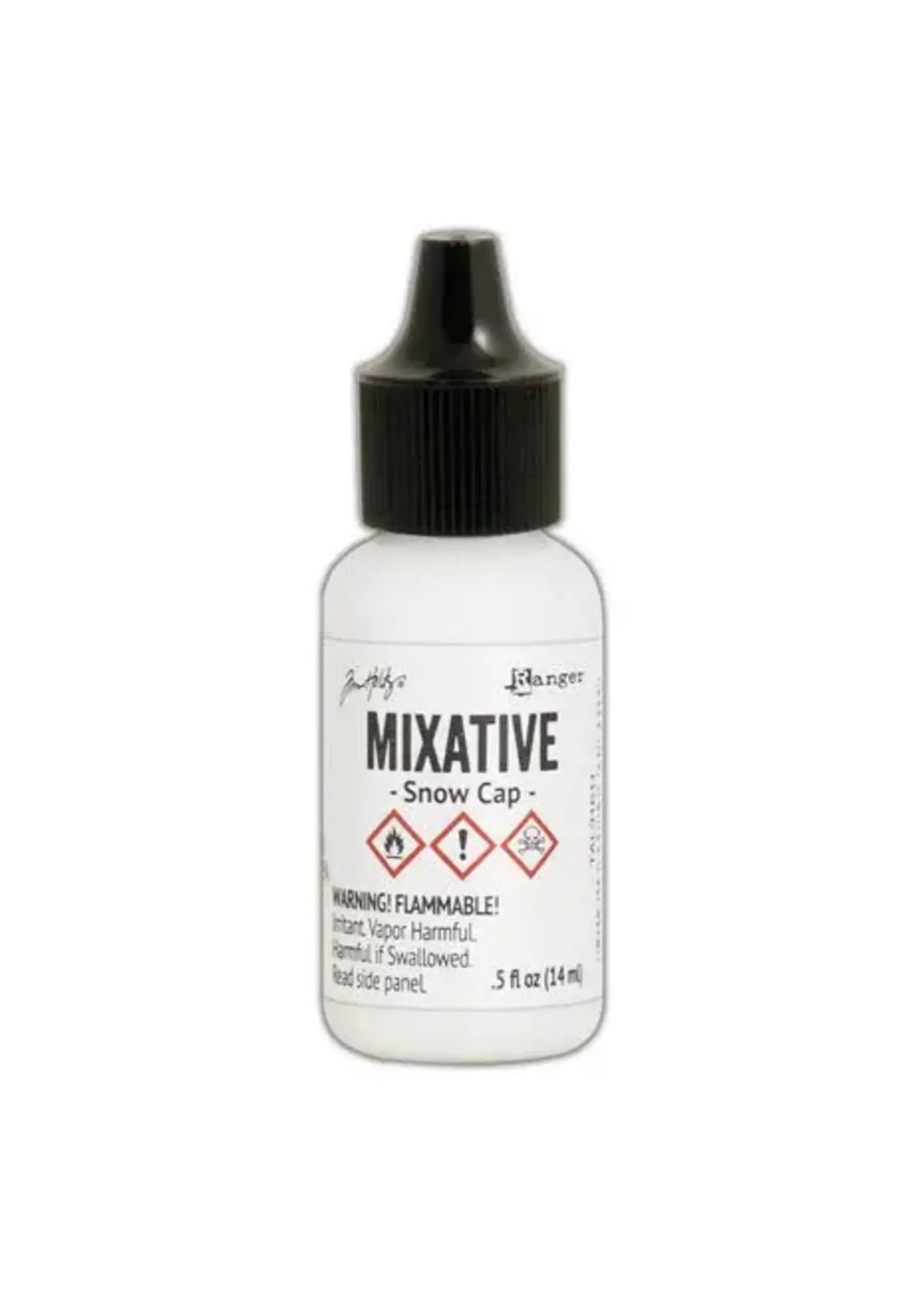 Tim Holtz Metallic Mixatives Snow Cap 0.5 oz (TAL31611)
