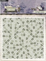 Nature's Dream 2 Embossing Folder Vintage Stones (HE-ND-EMB23)