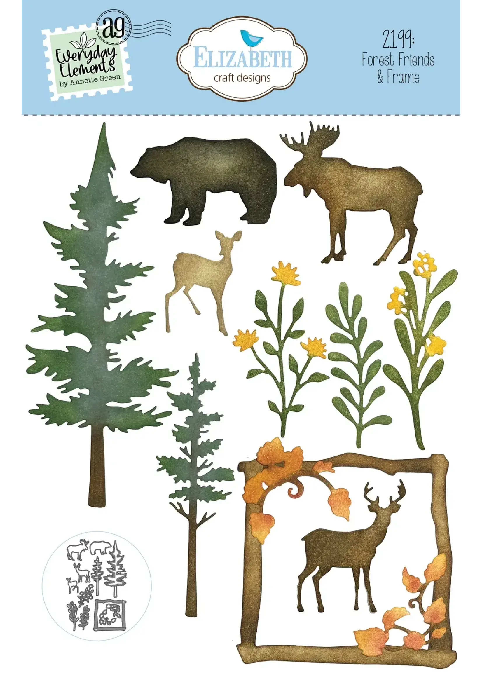 Forest Vrienden & Frame Alledaagse elementenSKU: 2199