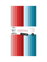 CCL-ES-UPP262 - Paper Pad Red & Blue Essentials nr.262