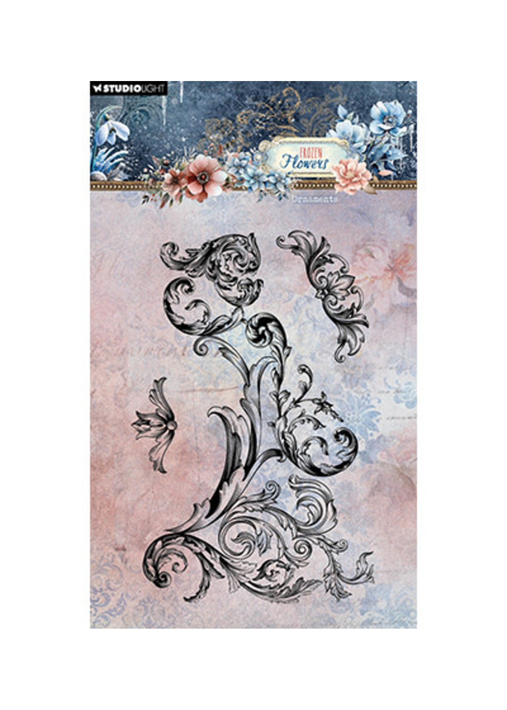 SL-FF-STAMP771 - Ornaments Frozen Flowers nr.771