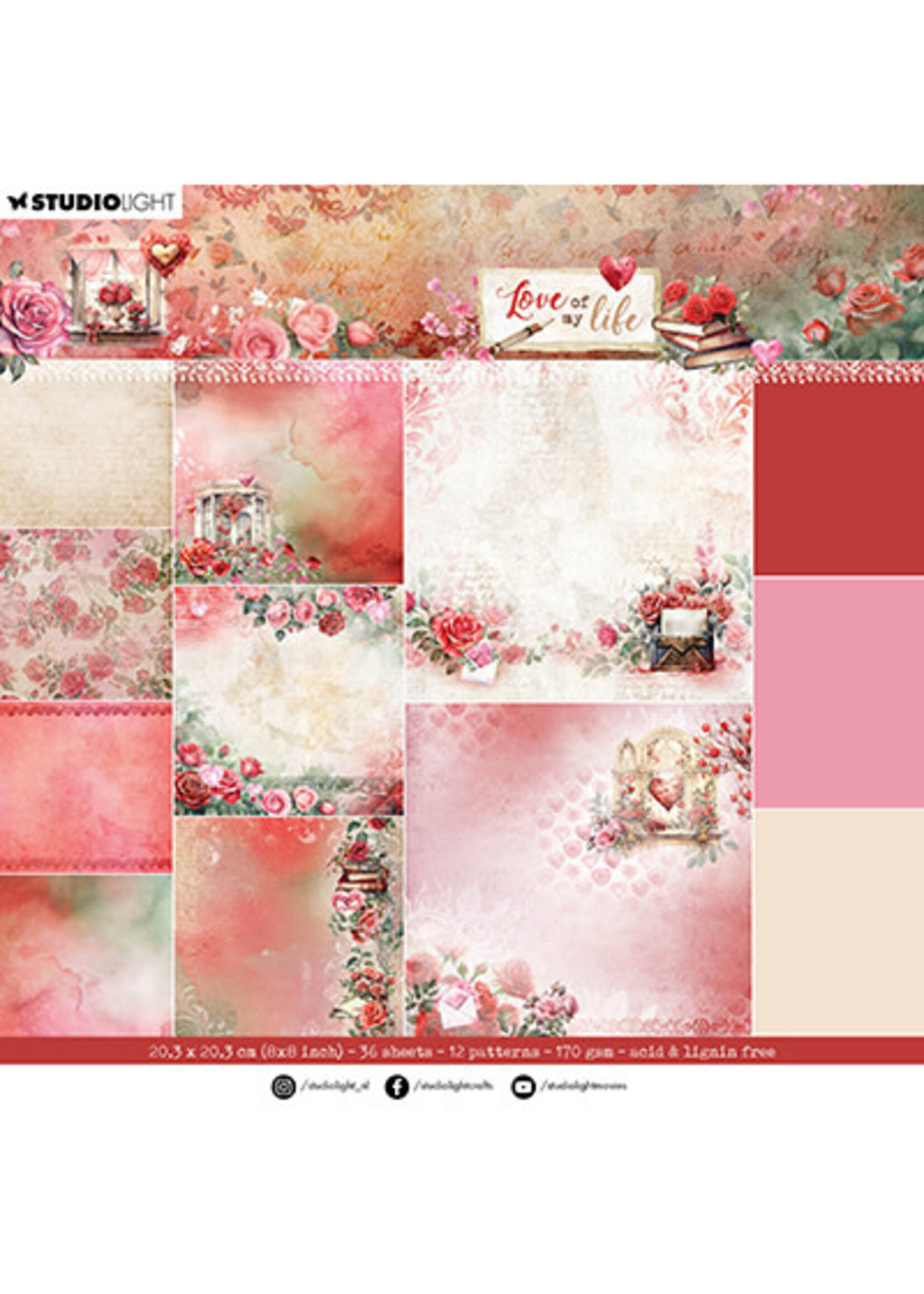 SL-LL-DPP274 - Backgrounds Love of my life nr.274
