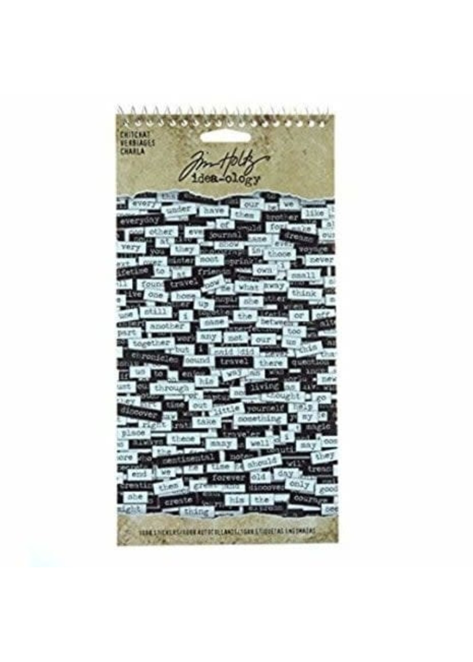 Tim Holtz Chitchat Stickers (1088pcs) (TH92998)