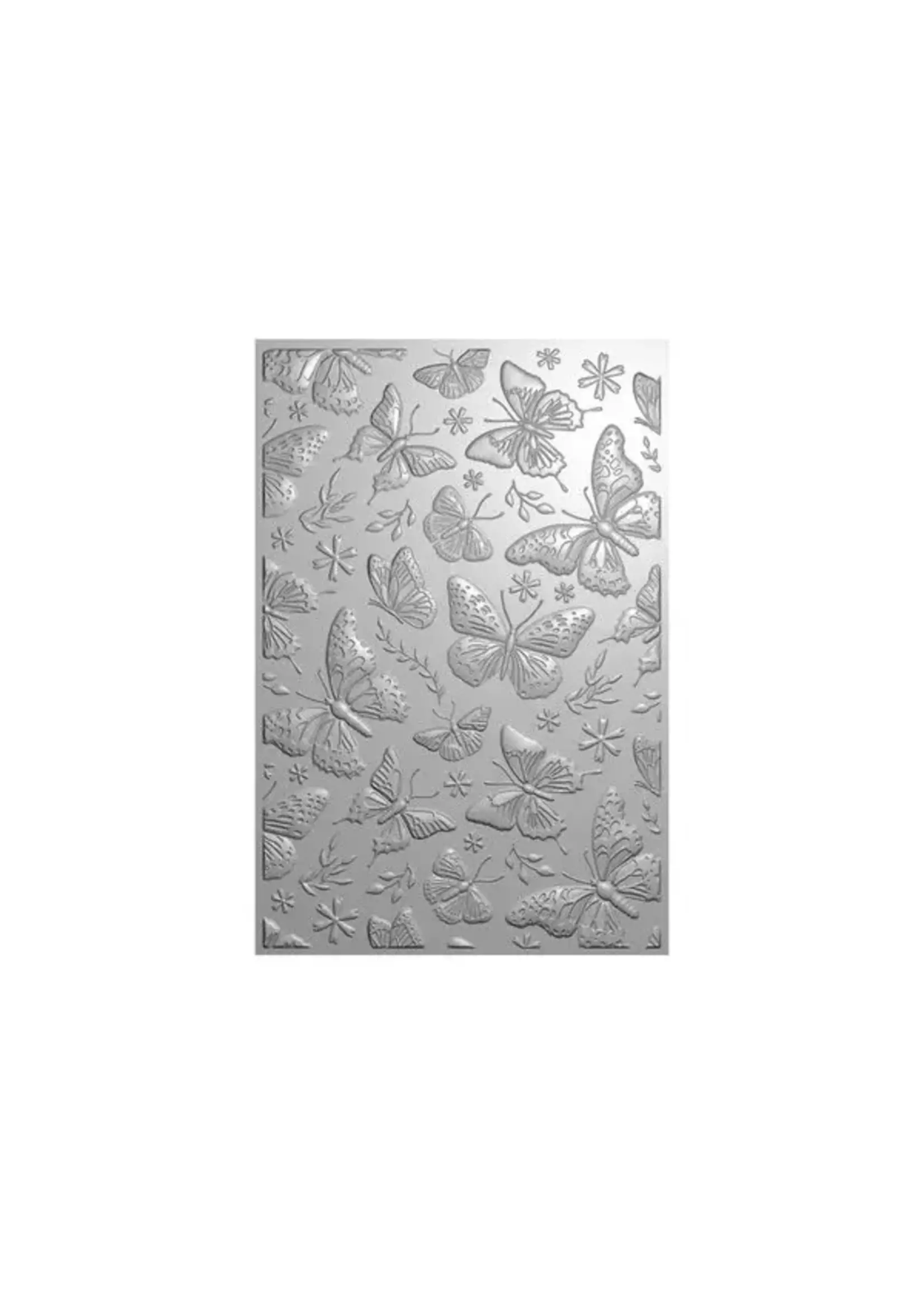 3D Embossing Folders, Dies and Stamps Splendid Butterflies (CC-3DEF4-MD-STP-SPB)