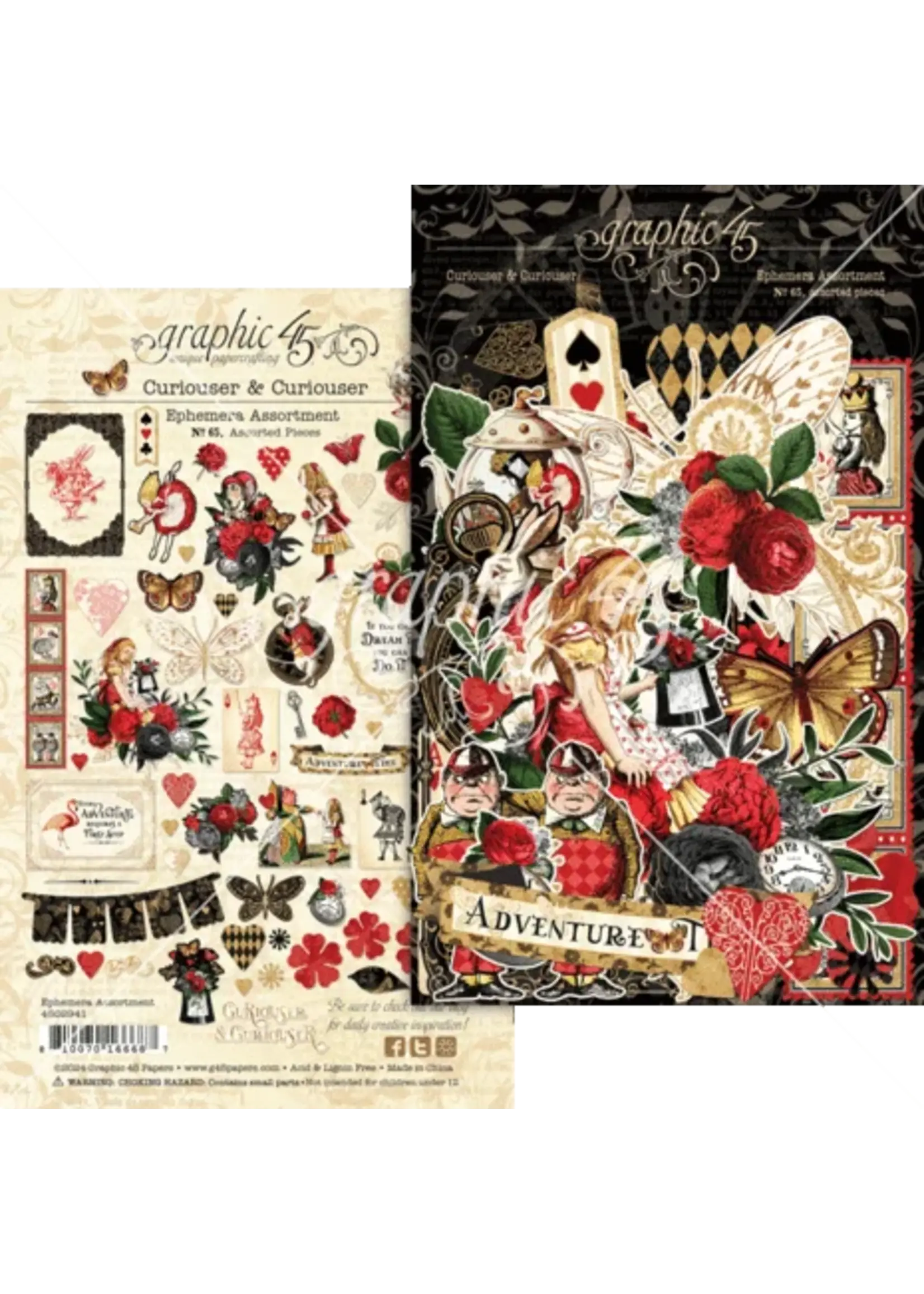 Curiouser & Curiouser Ephemera Set (4502941)