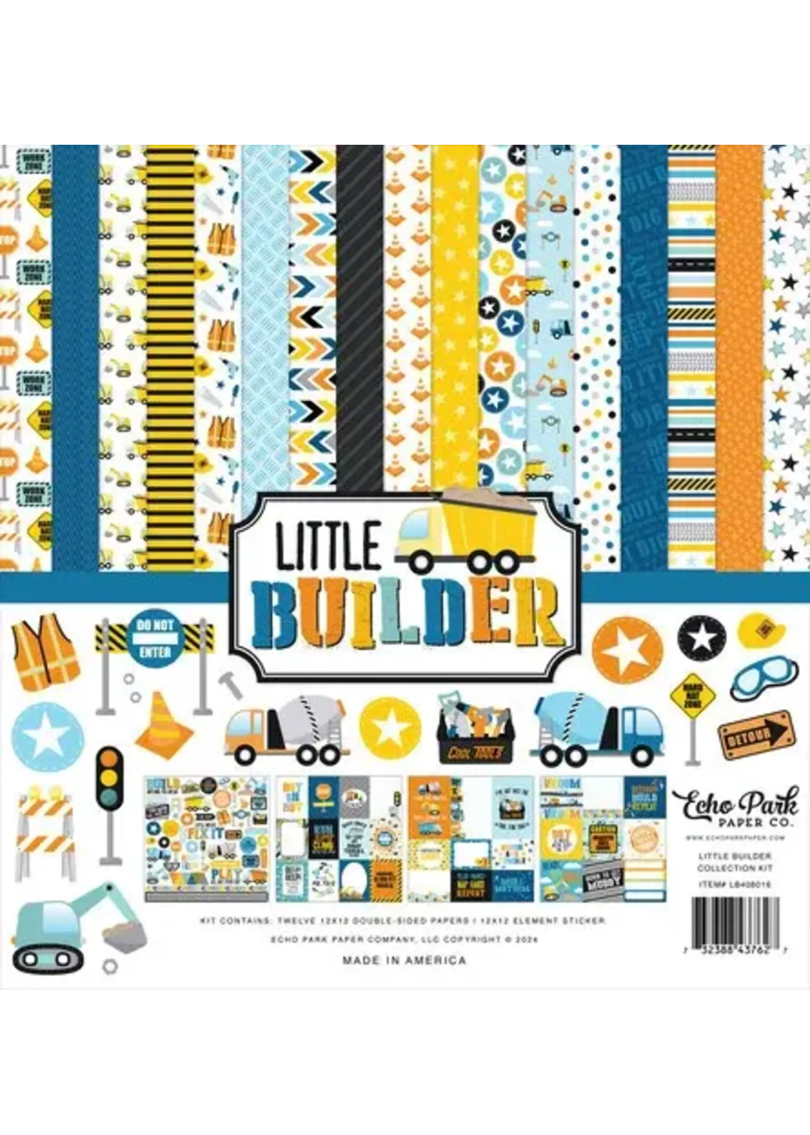 Little Builder 12x12 Inch Collection Kit (LB408016)