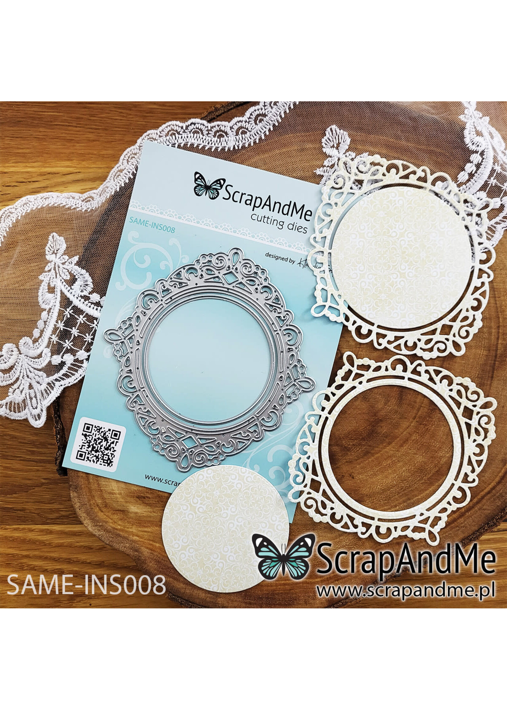 Frame SAME-INS008 Metal Cutting Die - ScrapAndMe