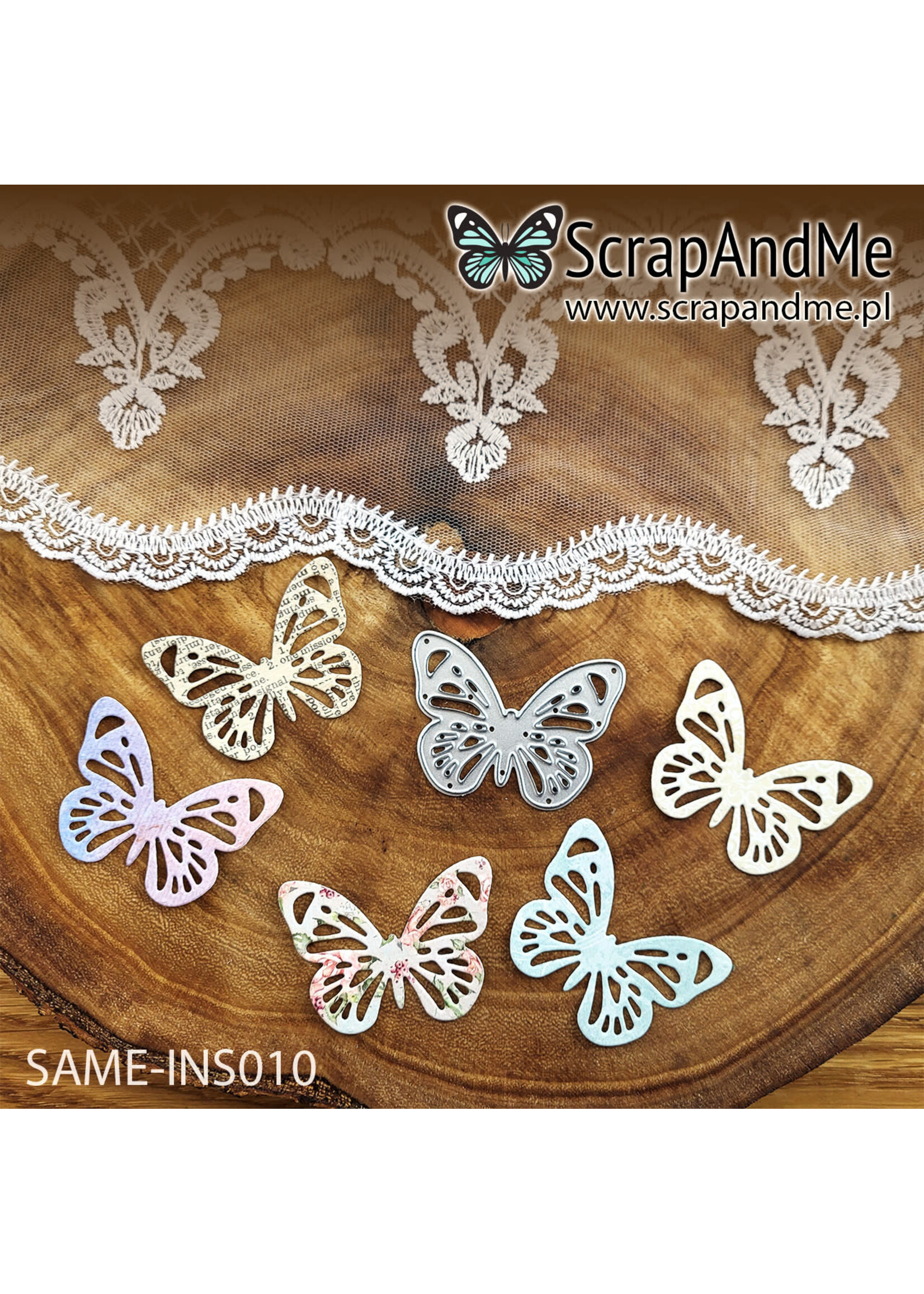 Butterfly SAME-INS010 Metal Cutting Die - ScrapAndMe