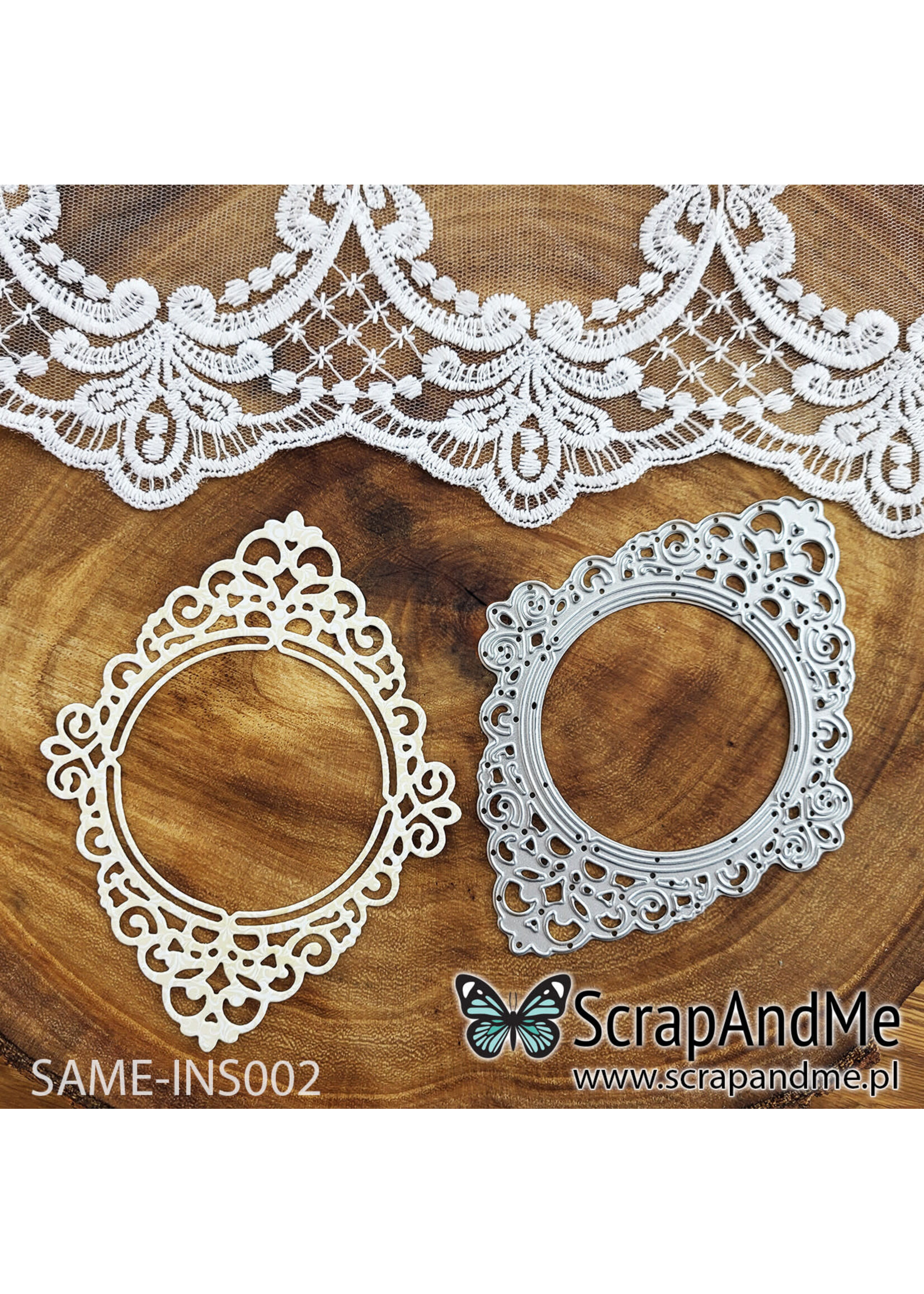 Frame SAME-INS002 Metal Cutting Die - ScrapAndMe