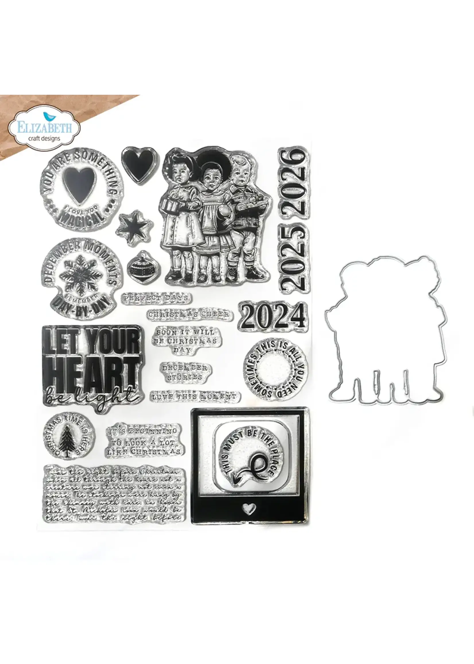 Magische Momenten stempel en matrijs Set Planner EssentialsSKU: CSD381