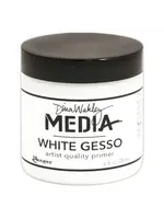 Dina Wakley MEdia Gesso White 4 fl oz (Jar) (MDM41689)