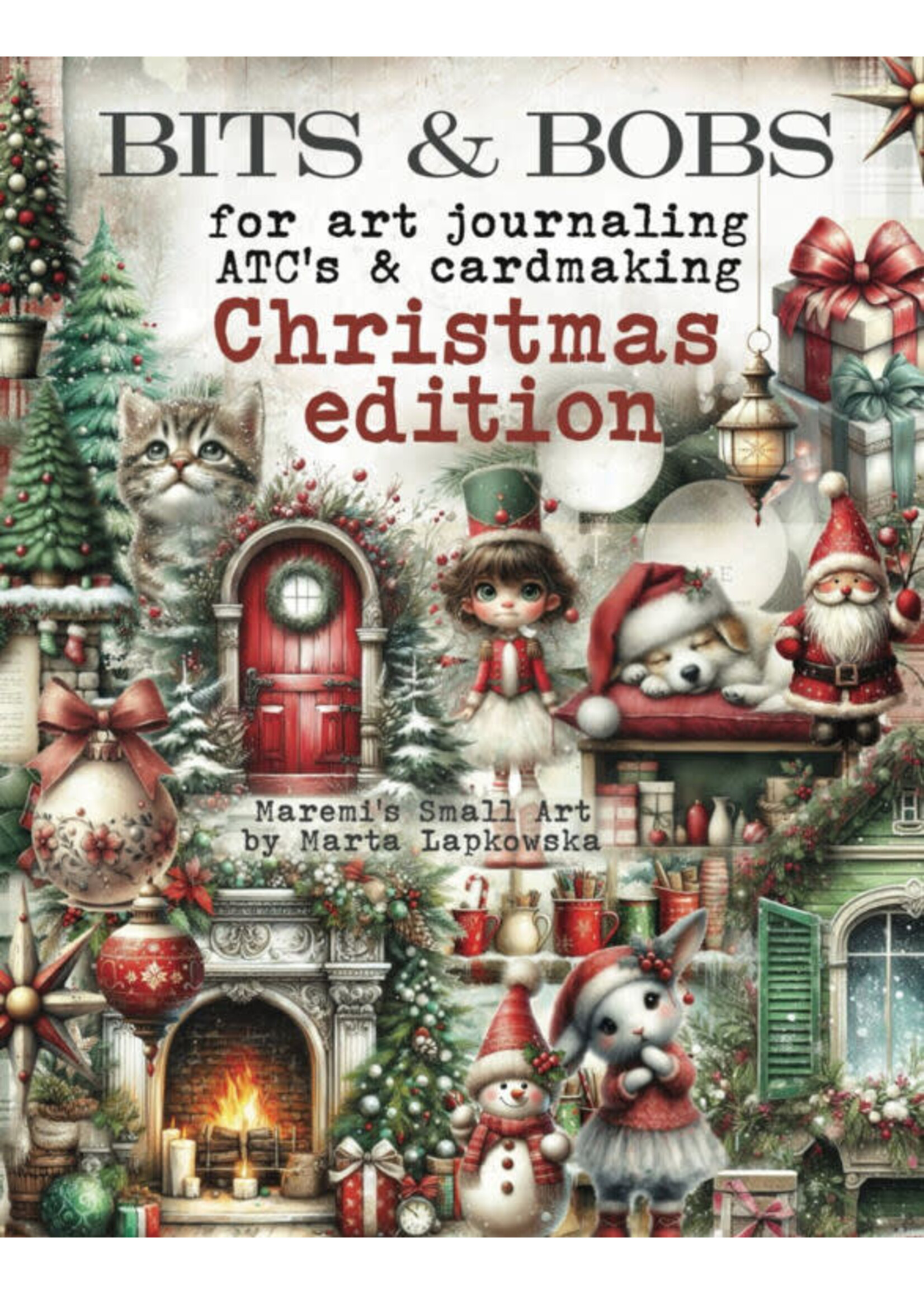 Maremi's Small Art - Bits & Bobs for Art Journaling ATC's & Cardmaking - Christmas Edition
