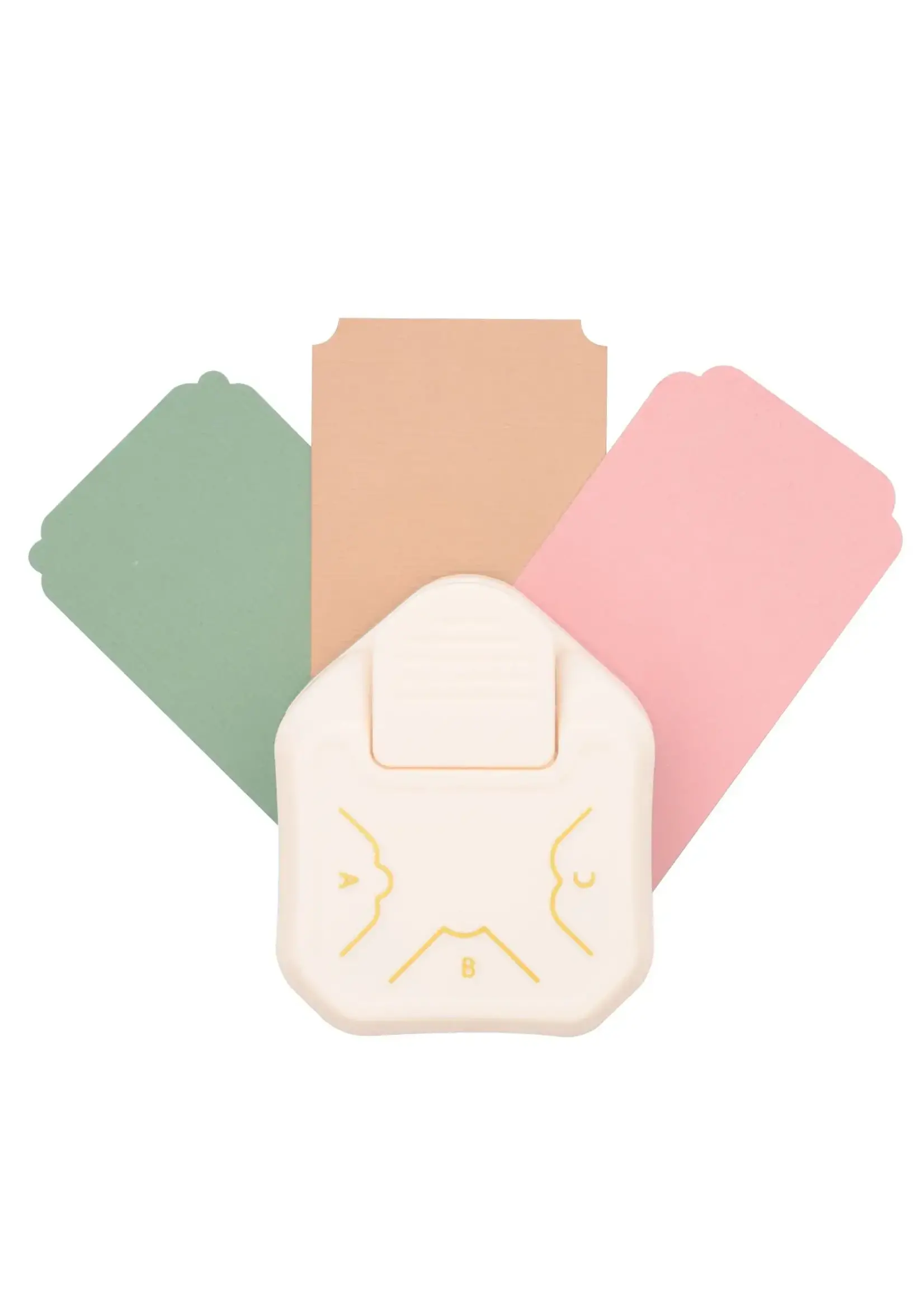 Vaessen Creative • 3-in-1 Hoekpons Decoratief Vaessen Creative2137-091