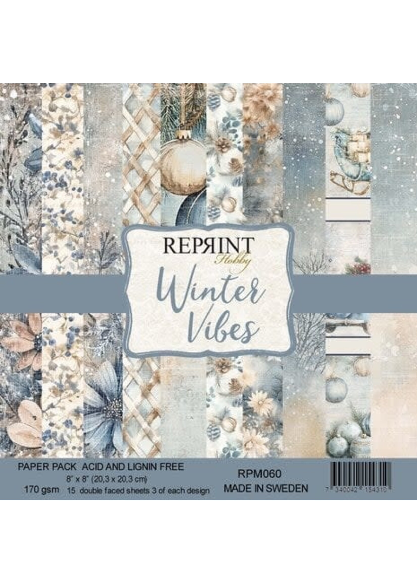 Winter Vibes 8x8 Inch Paper Pack (RPM060)
