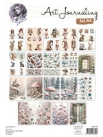 Art Journaling Set A4 nr 1 - Winter
