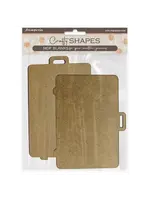 MDF Crafty Shapes Blanks Art of Travelling Suitcases (KLSM33)