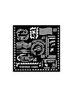 Art of Travelling Thick Stencil 12x12cm Stamps (KSTDS01)