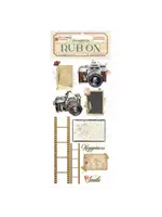 Art of Travelling Rub-On 4x8,5 Inch Photography (DFLRB132)