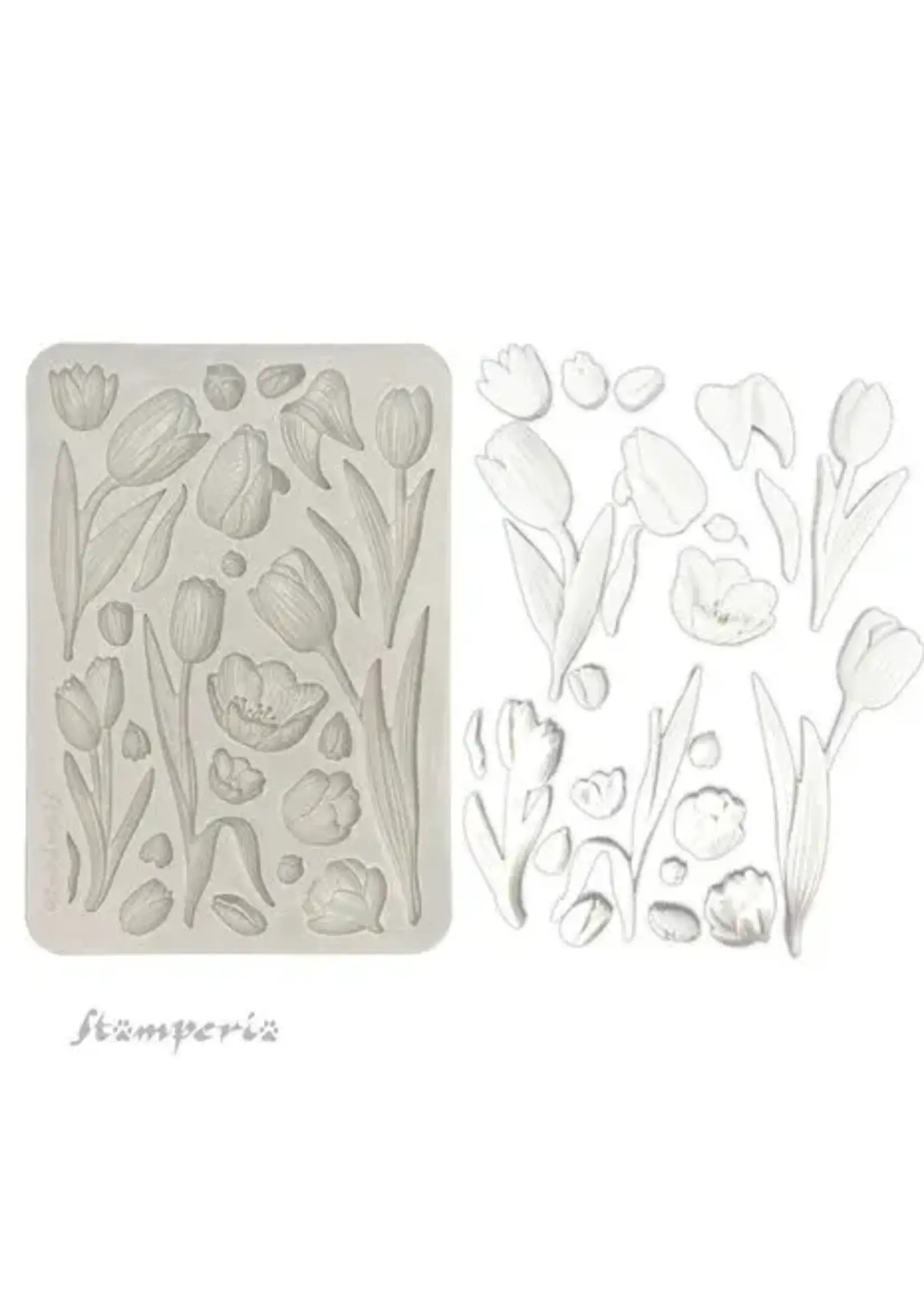 Art of Travelling A5 Silicon Mould Tulips (KACMA550)