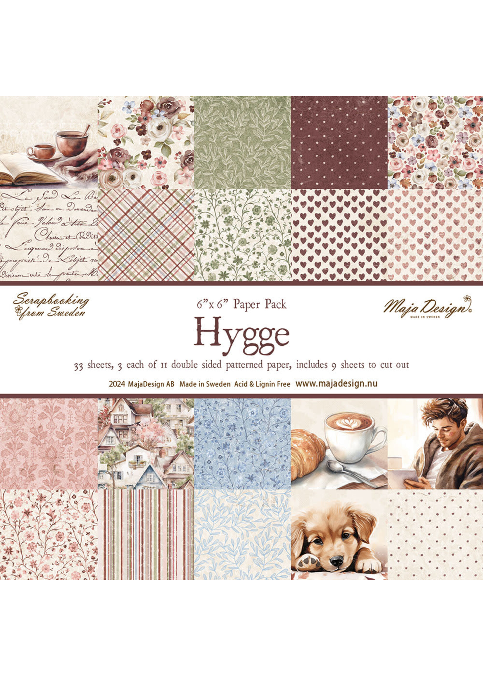 Hygge - 6x6" Papieren pakket