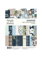 Simple Vintage Fresh Snow 6x8 Inch Paper Pad (23719)
