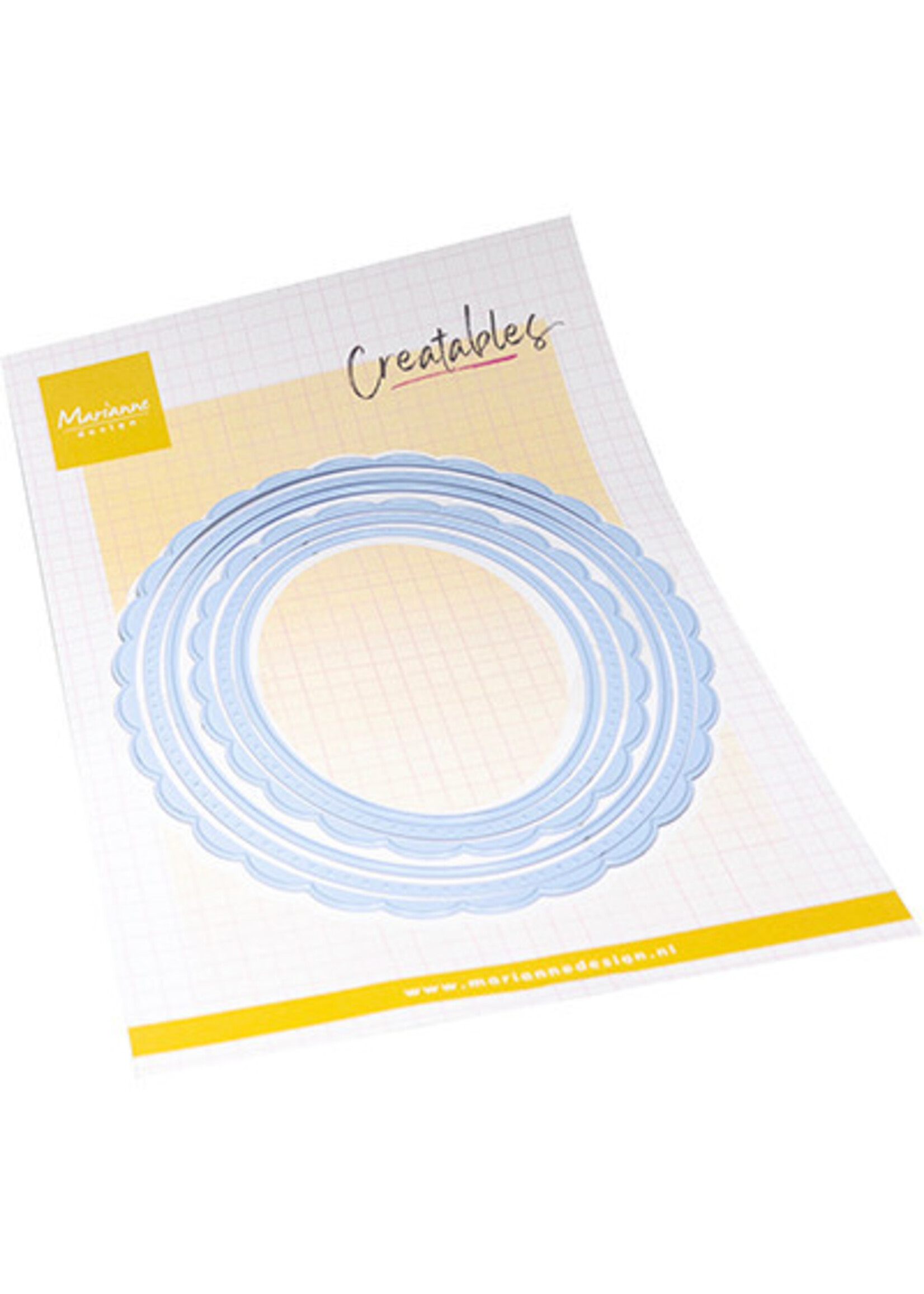 LR0898 - Scalloped Oval