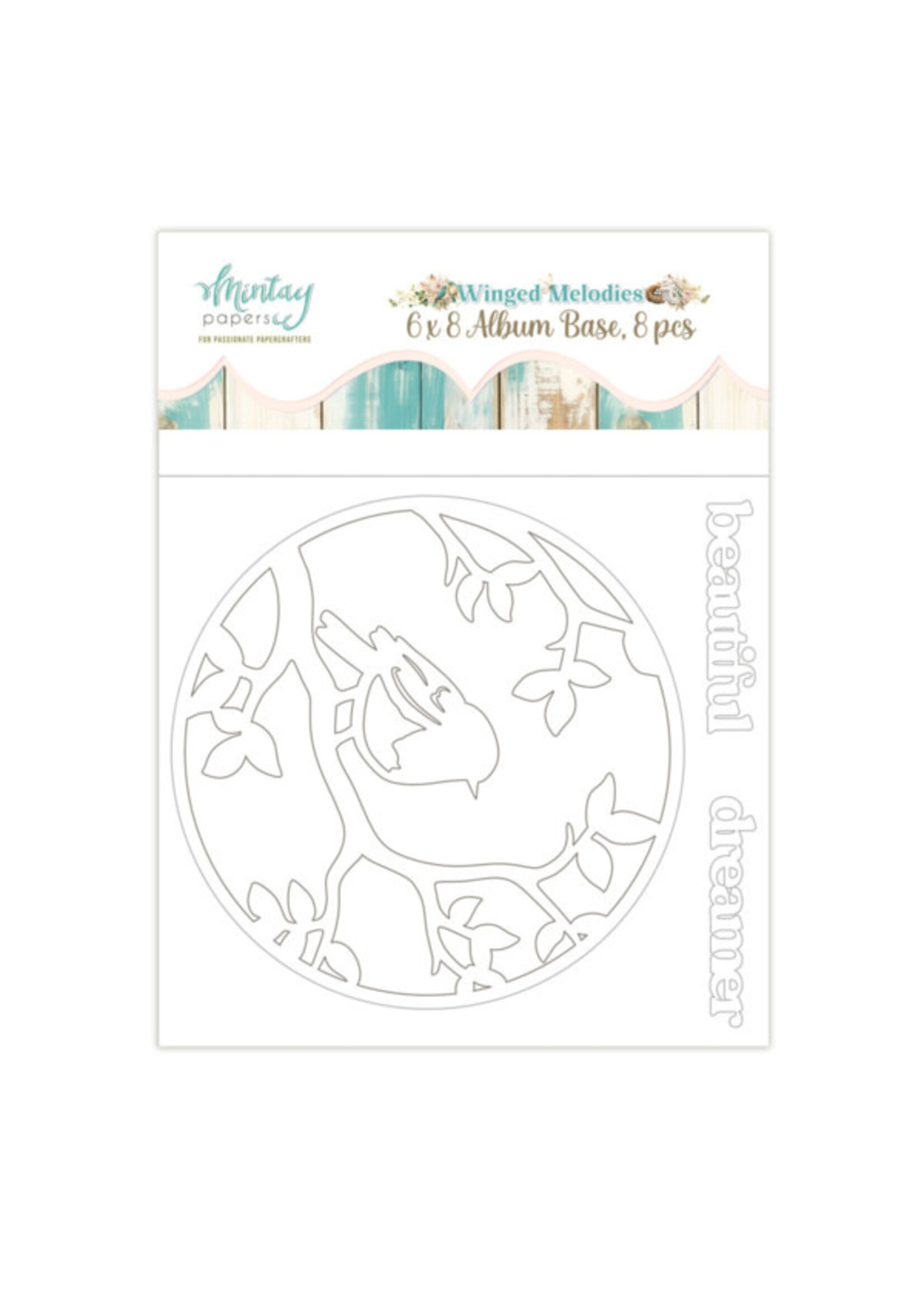6 x 8 Spaanplaat Album - Gevleugelde Melodieën