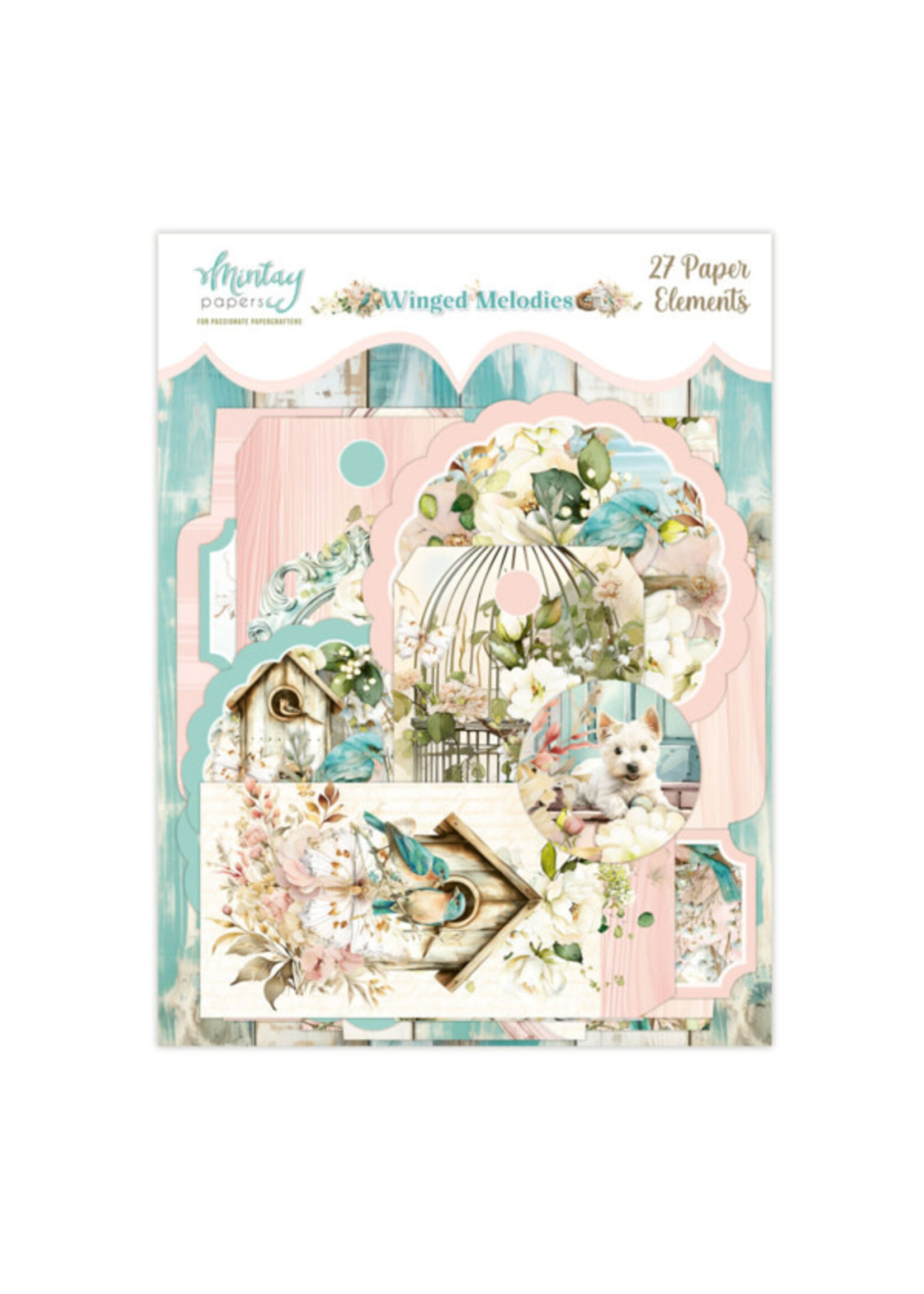 Paper Elements - Winged Melodies , 27 stuks