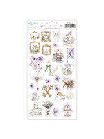 6 x 12 papieren stickers - Home, Sweet Home - Elements